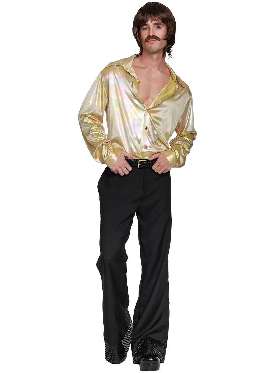 1970s Icon Mens Plus Size Fancy Dress Costume