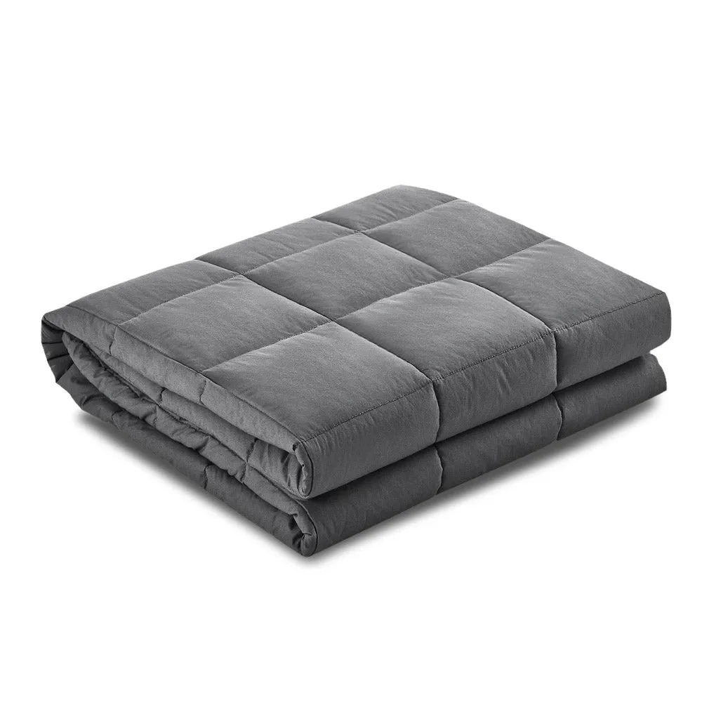 5KG Weighted Blanket, Microfibre, Eco Glass Beads - Giselle