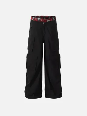 Aelfric Eden Plaid Waist Cargo Pants