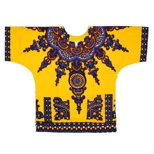 African printed 100% cotton Dashiki T-shirts for unisex (MADE IN THAILAND)