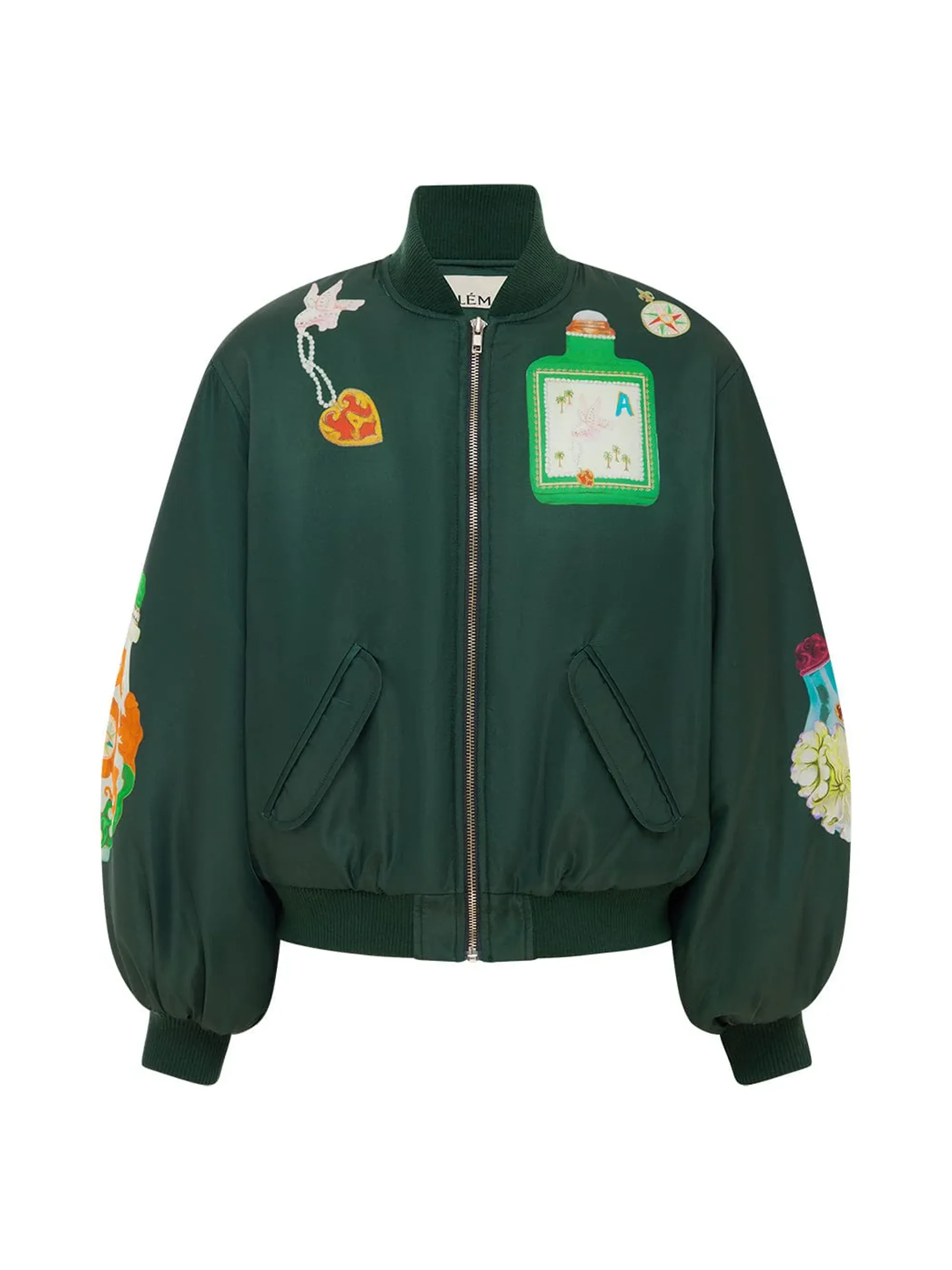 Alemais Royal Bomber Jacket