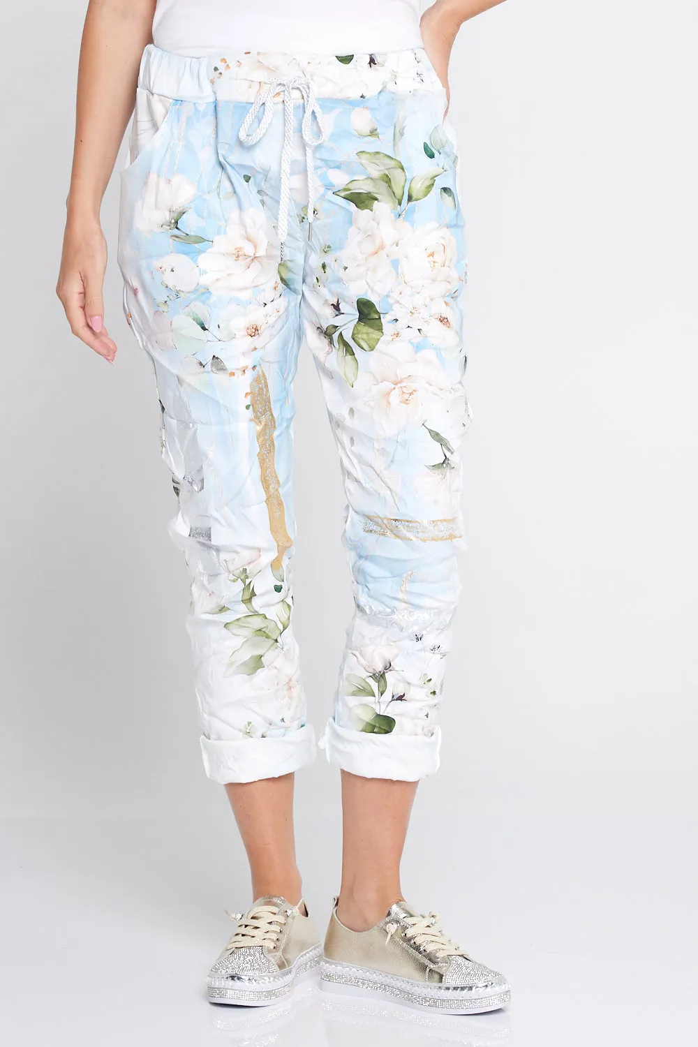 Alina Pants - Blossom Sky