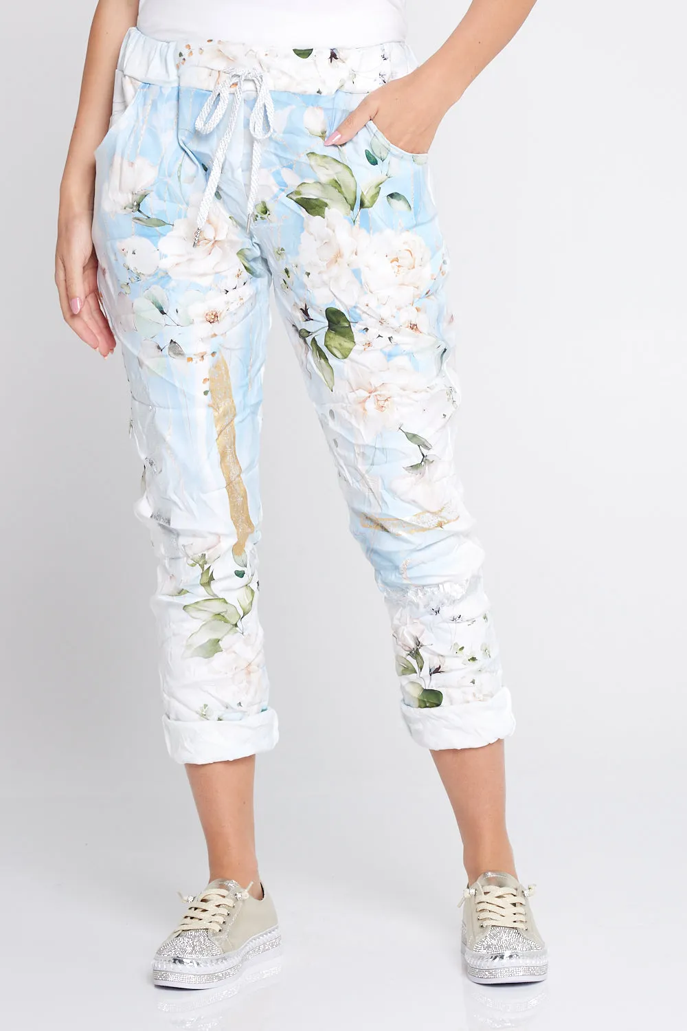 Alina Pants - Blossom Sky