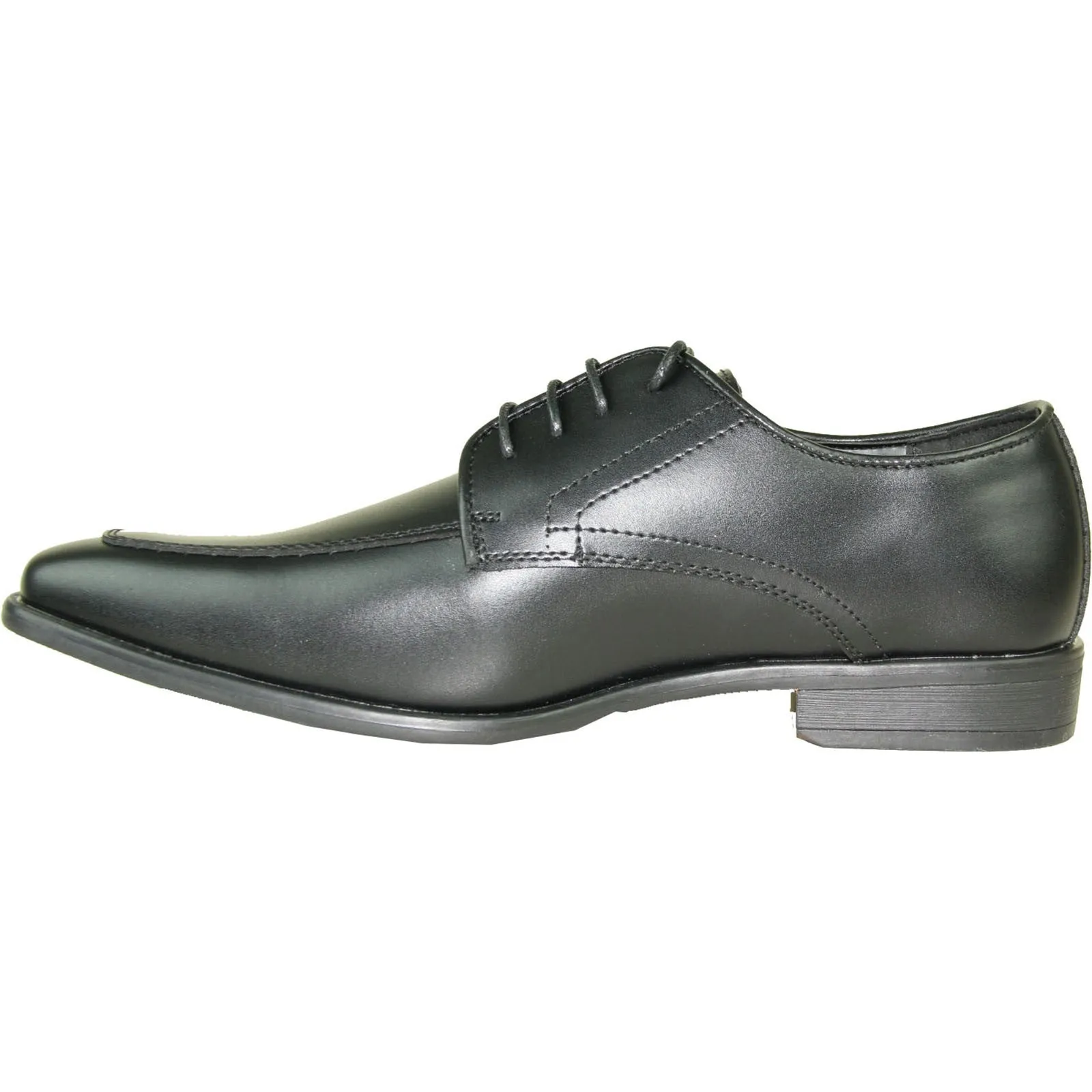 ALLURE MEN Dress Shoe AL01 Oxford Formal Tuxedo for Prom & Wedding Black - Wide Width Available