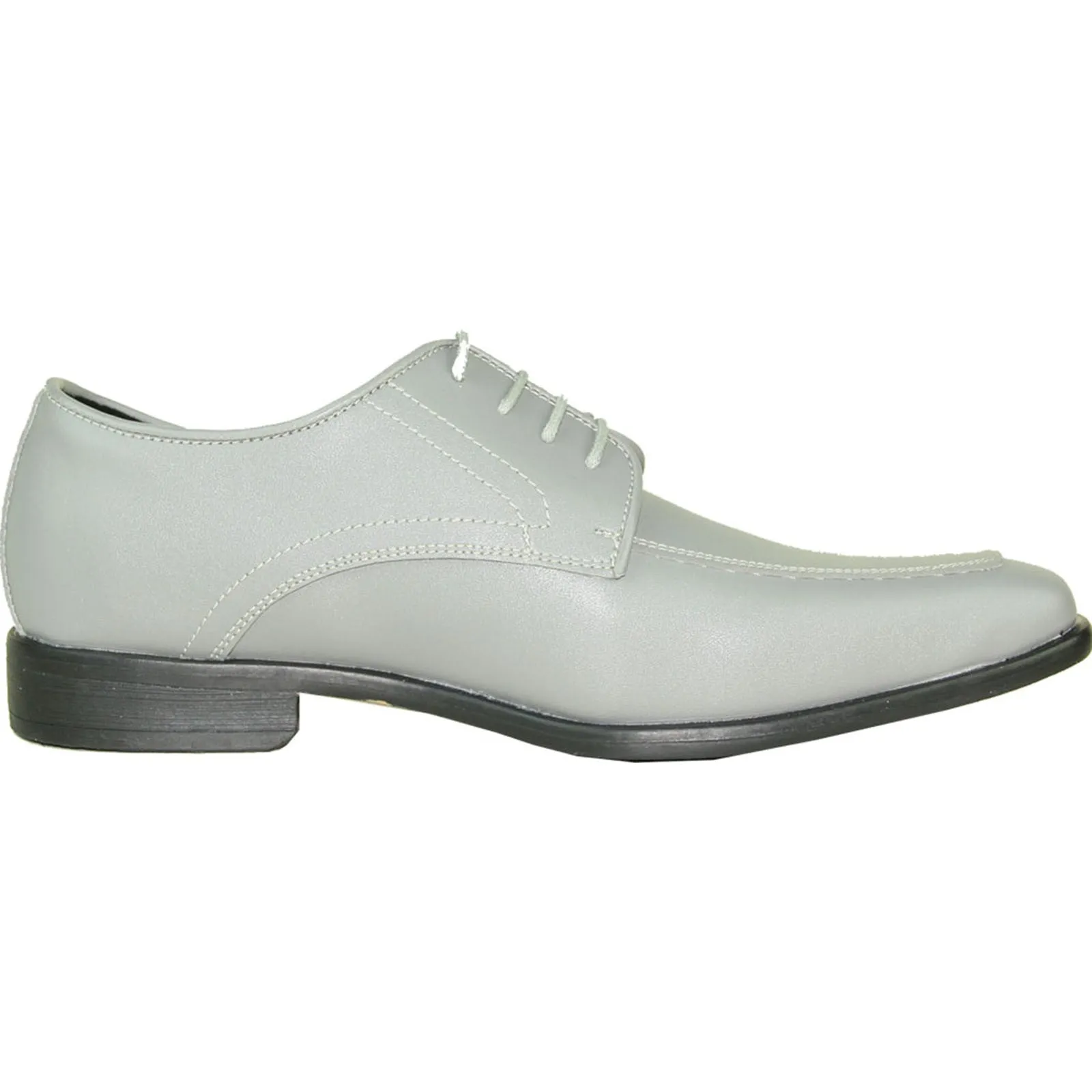 ALLURE MEN Dress Shoe AL01 Oxford Formal Tuxedo for Prom & Wedding Cement - Wide Width Available