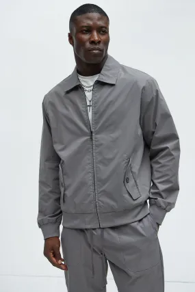 Ansel Tech Zip Jacket - Charcoal