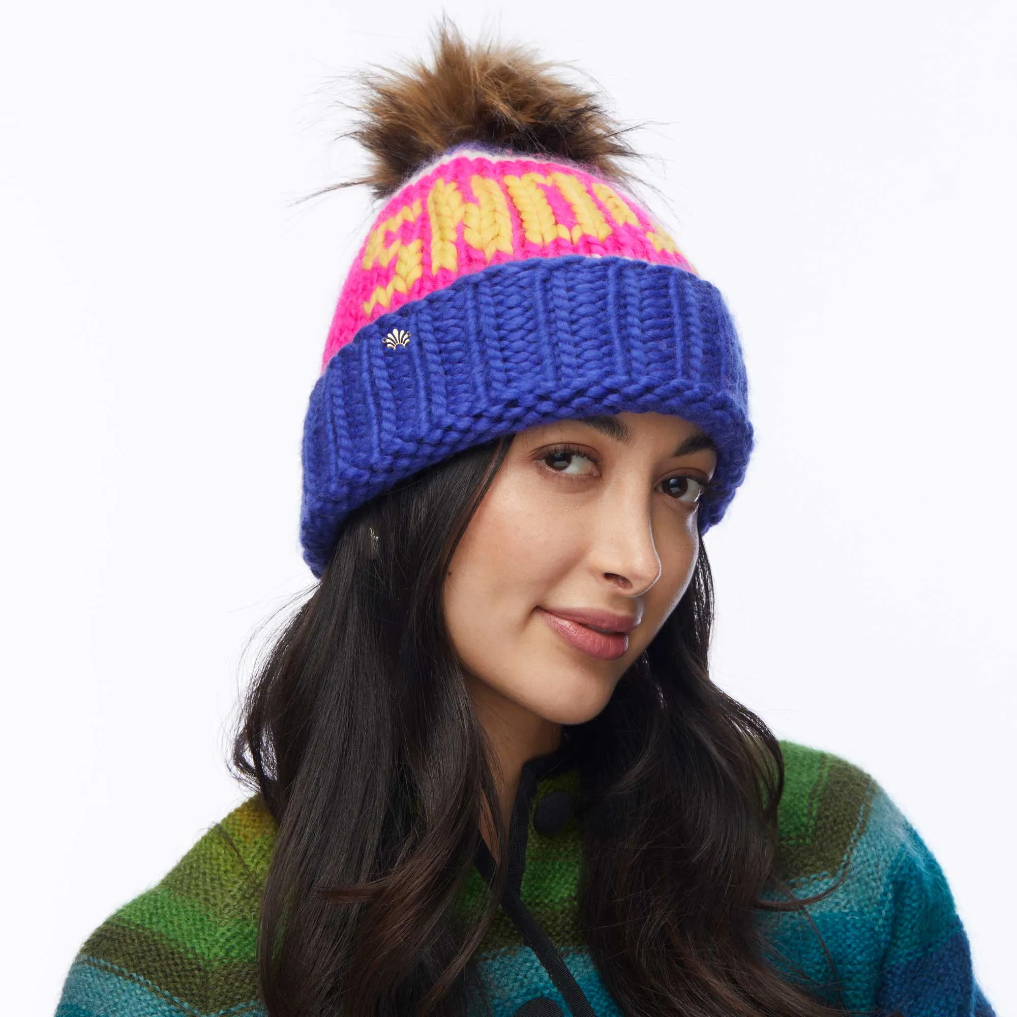 ARCTIC PINK SNOWMASS BEANIE