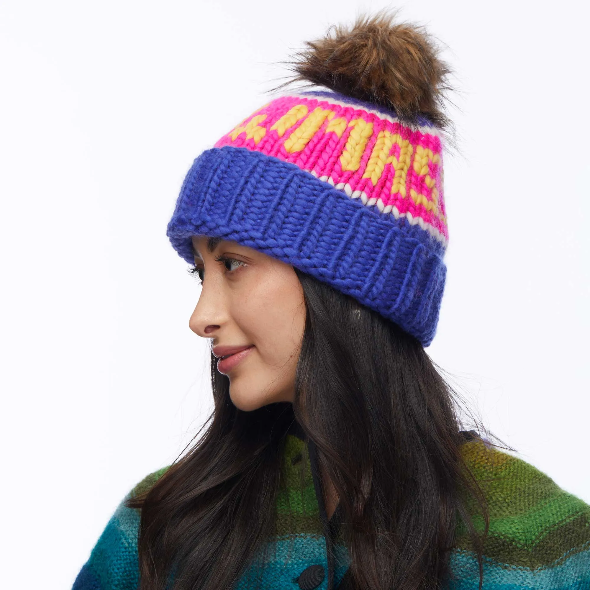 ARCTIC PINK SNOWMASS BEANIE