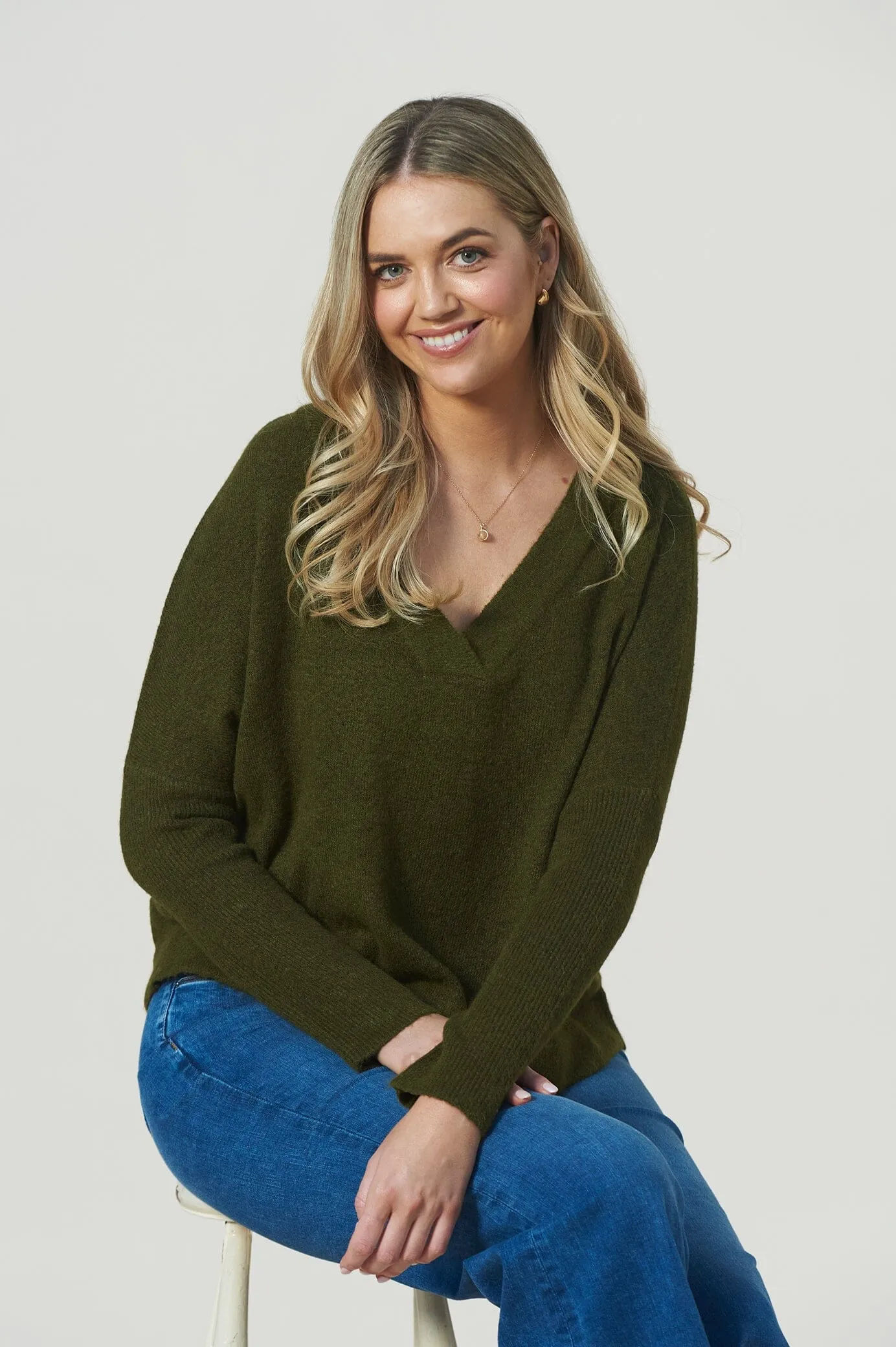 Ashlee Jumper Olive