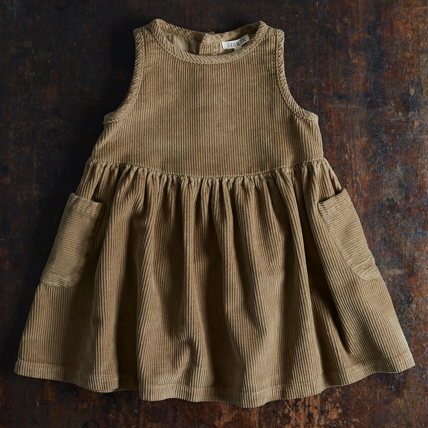 Aspen Dress - Cotton Corduroy - Mole