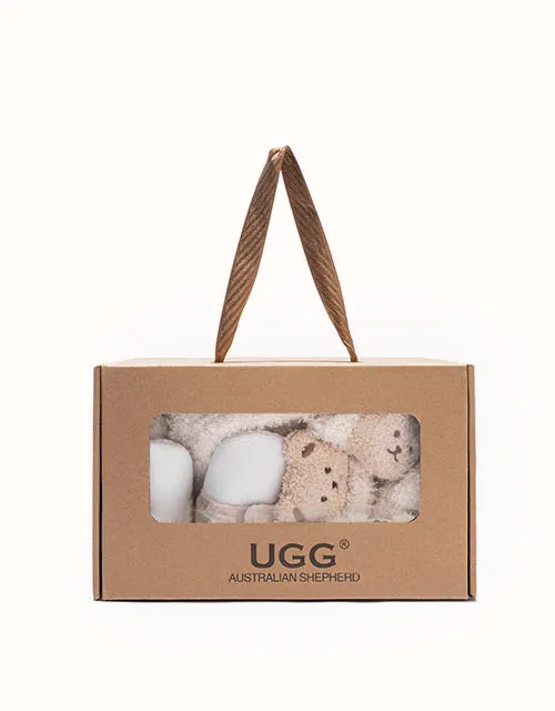 AUSTRALIAN SHEPHERD® Baby Booties Gift Set