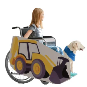 Backhoe Wheelchair Costume Child's