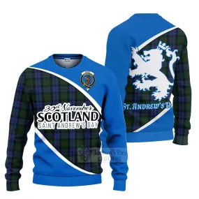 Baird Family Crest Tartan Ugly Sweater Celebrate Saint Andrew's Day in Style