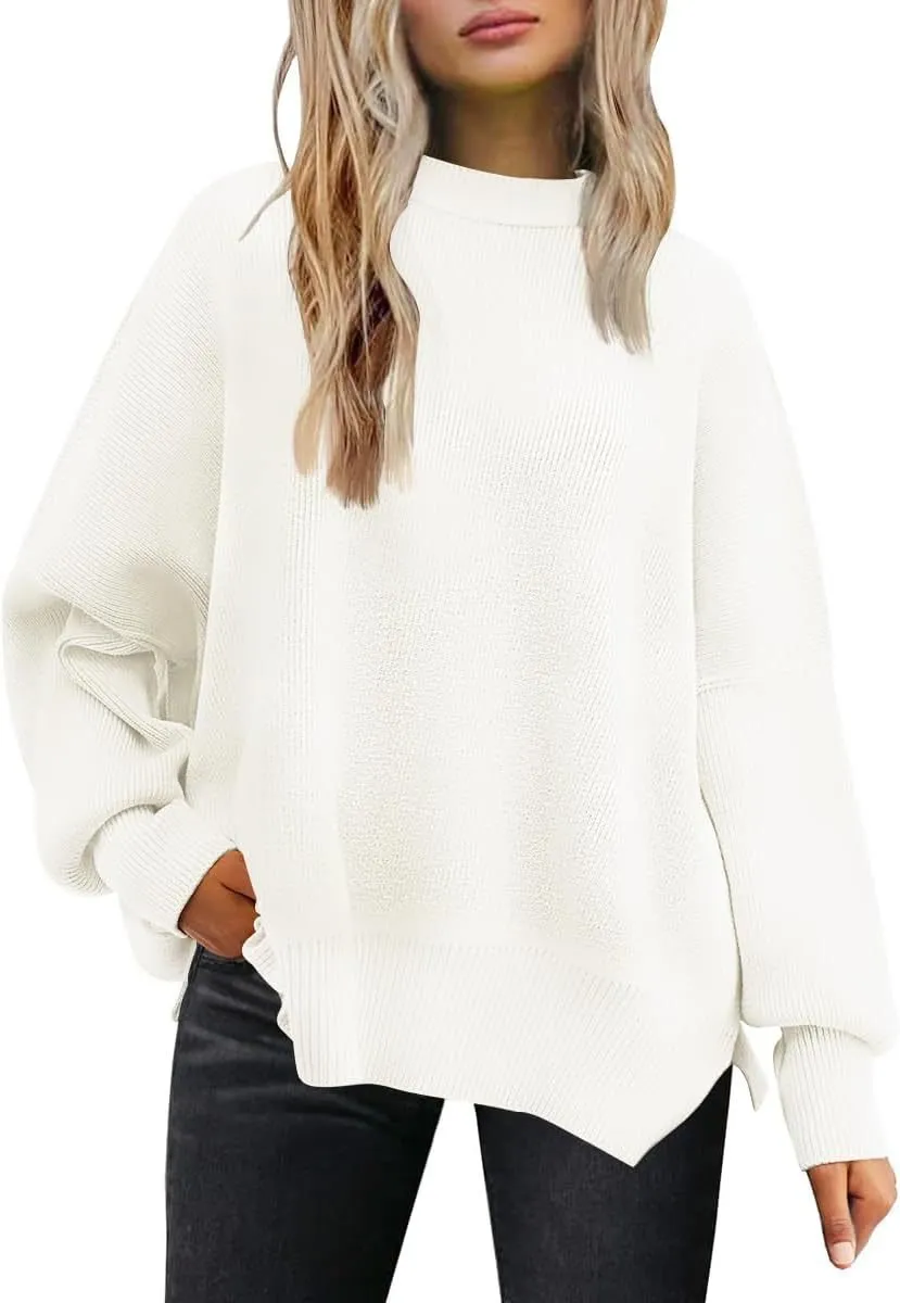 Bat Sleeve Pullover Sweater (MS060)