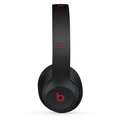 Beats Studio3 Bluetooth Wireless Noise Cancelling Over-Ear Headphones - Defiant Black/Red