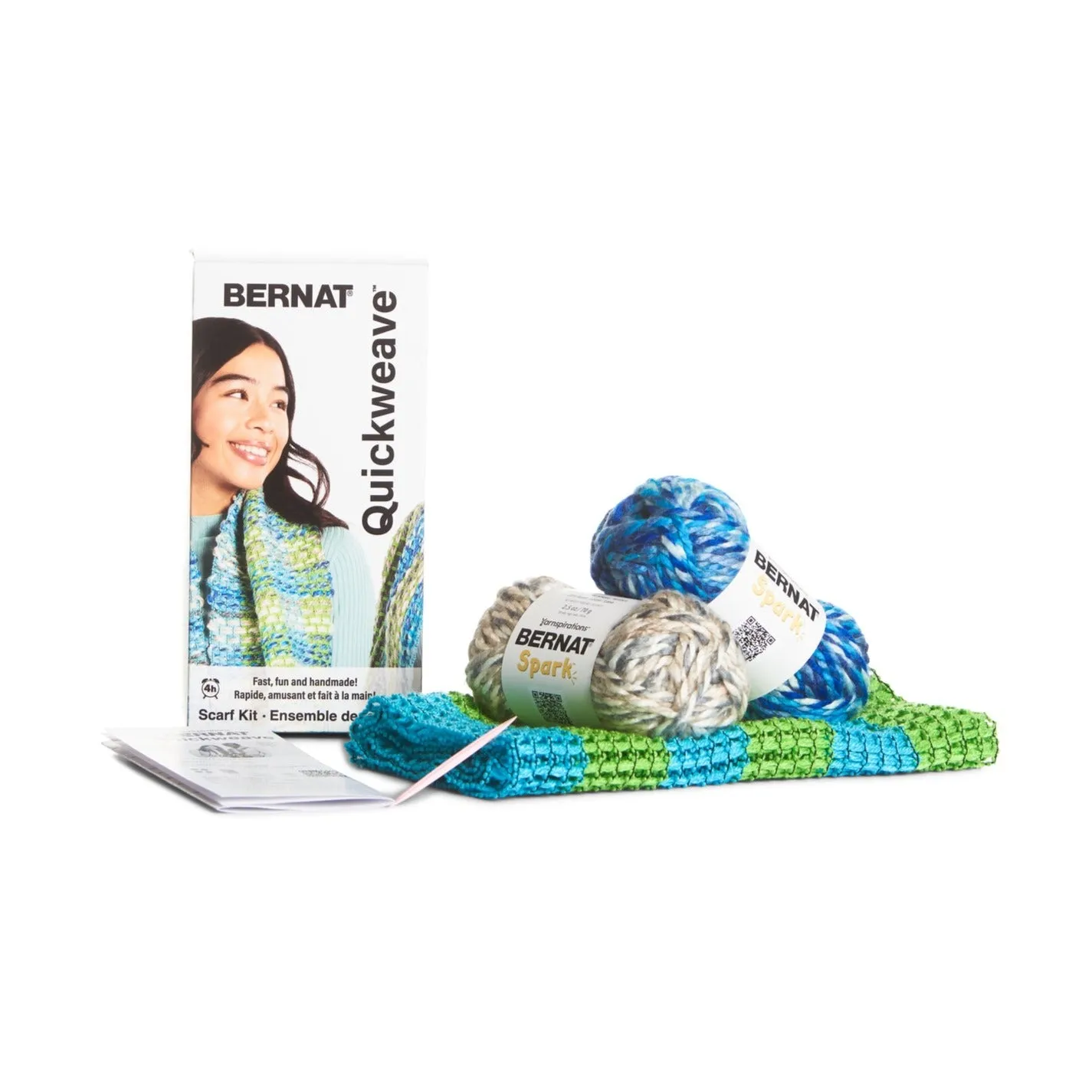 Bernat Quickweave Scarf Weaving Kit (140G/4.9oz)