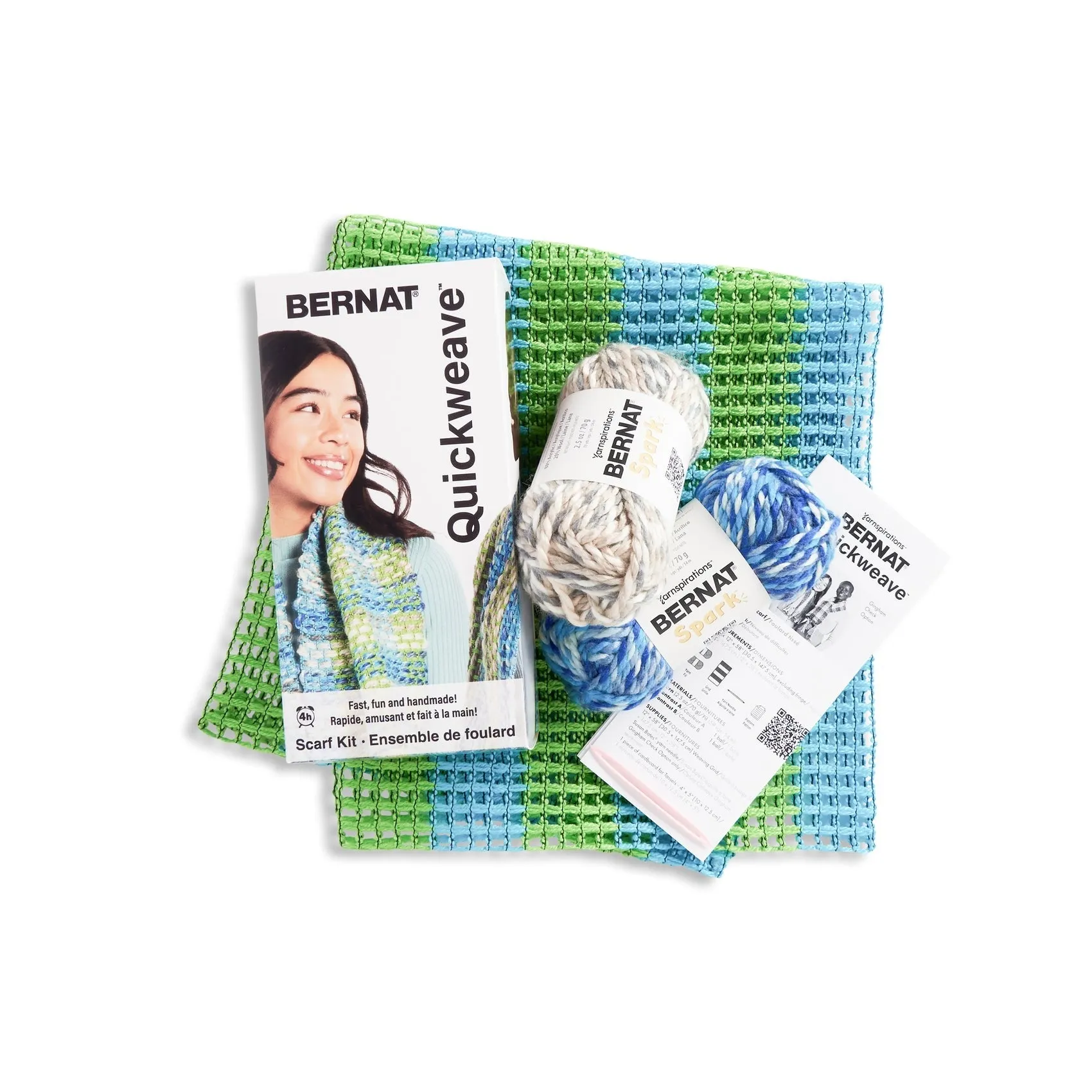 Bernat Quickweave Scarf Weaving Kit (140G/4.9oz)