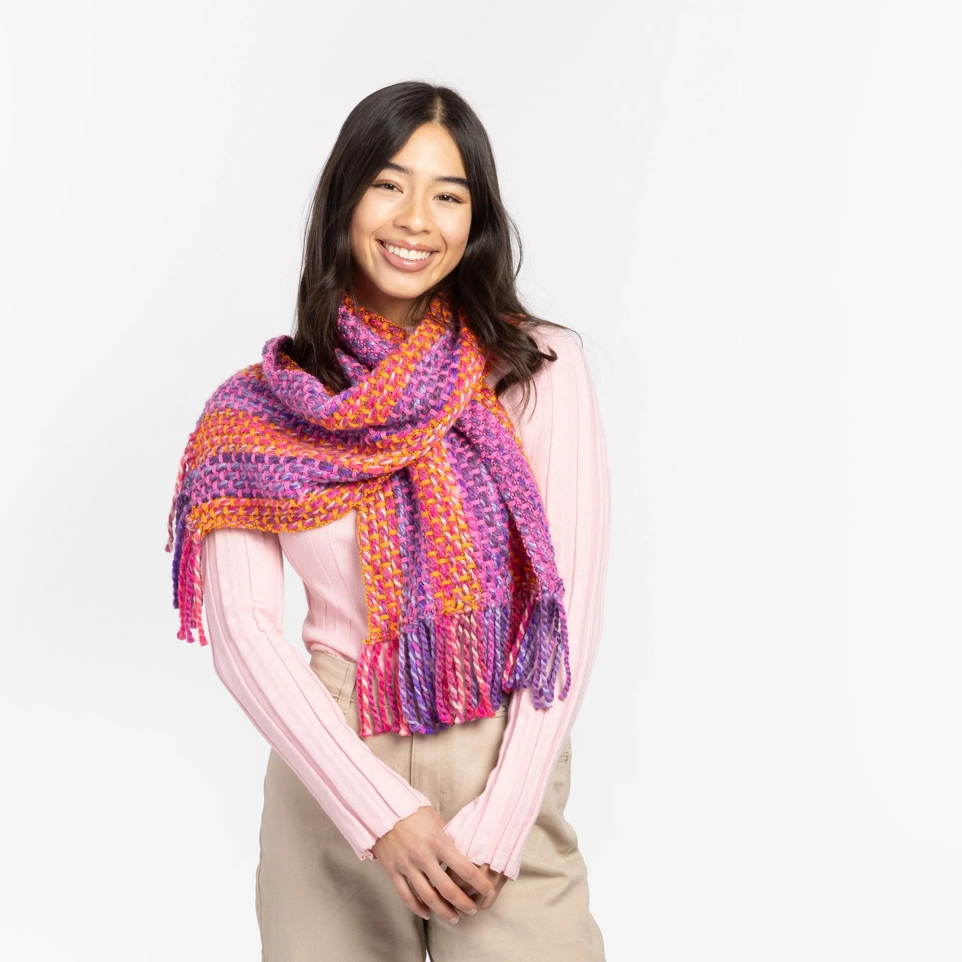 Bernat Quickweave Scarf Weaving Kit (140G/4.9oz)