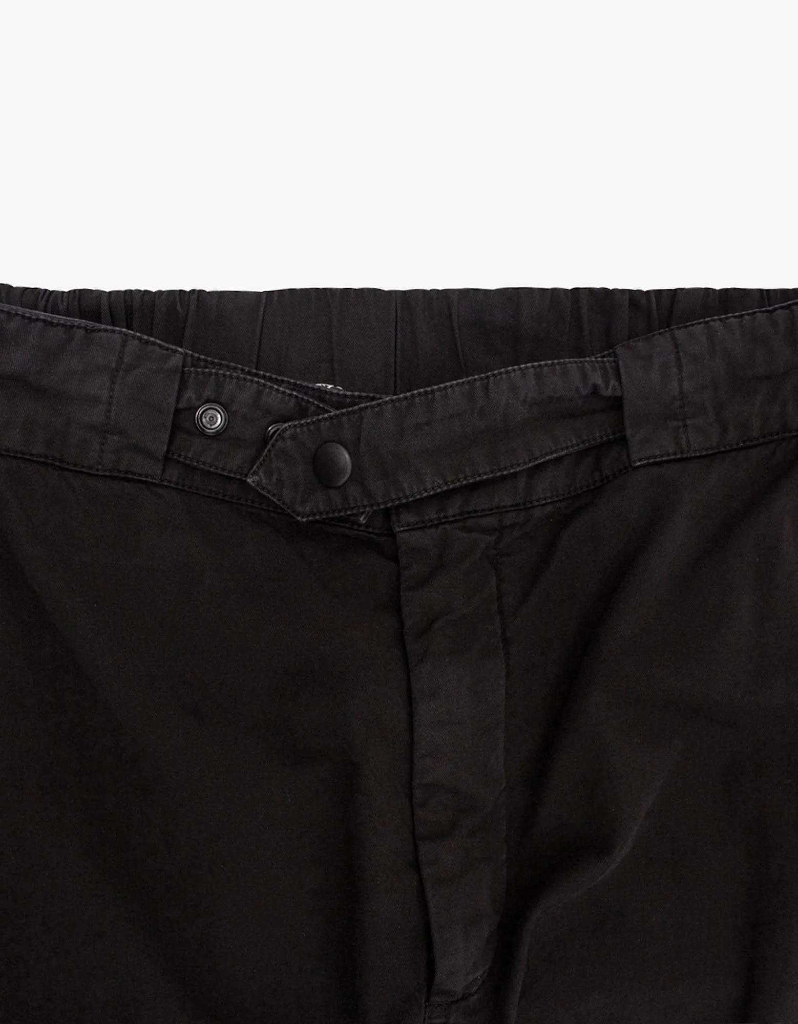 Black Logo Cargo Pants