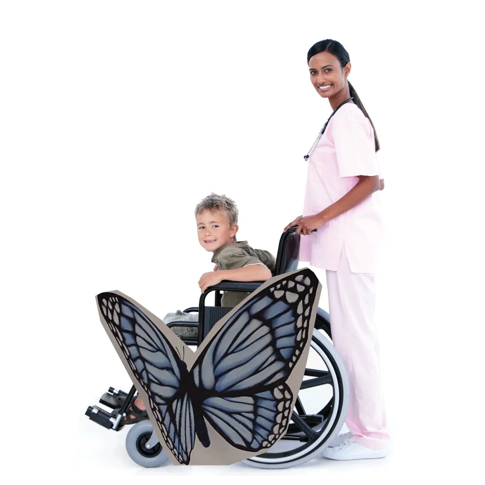 Blue Butterfly Wheelchair Costume Child's