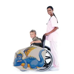 Blue Dragon Castle Wheelchair Costume Child's