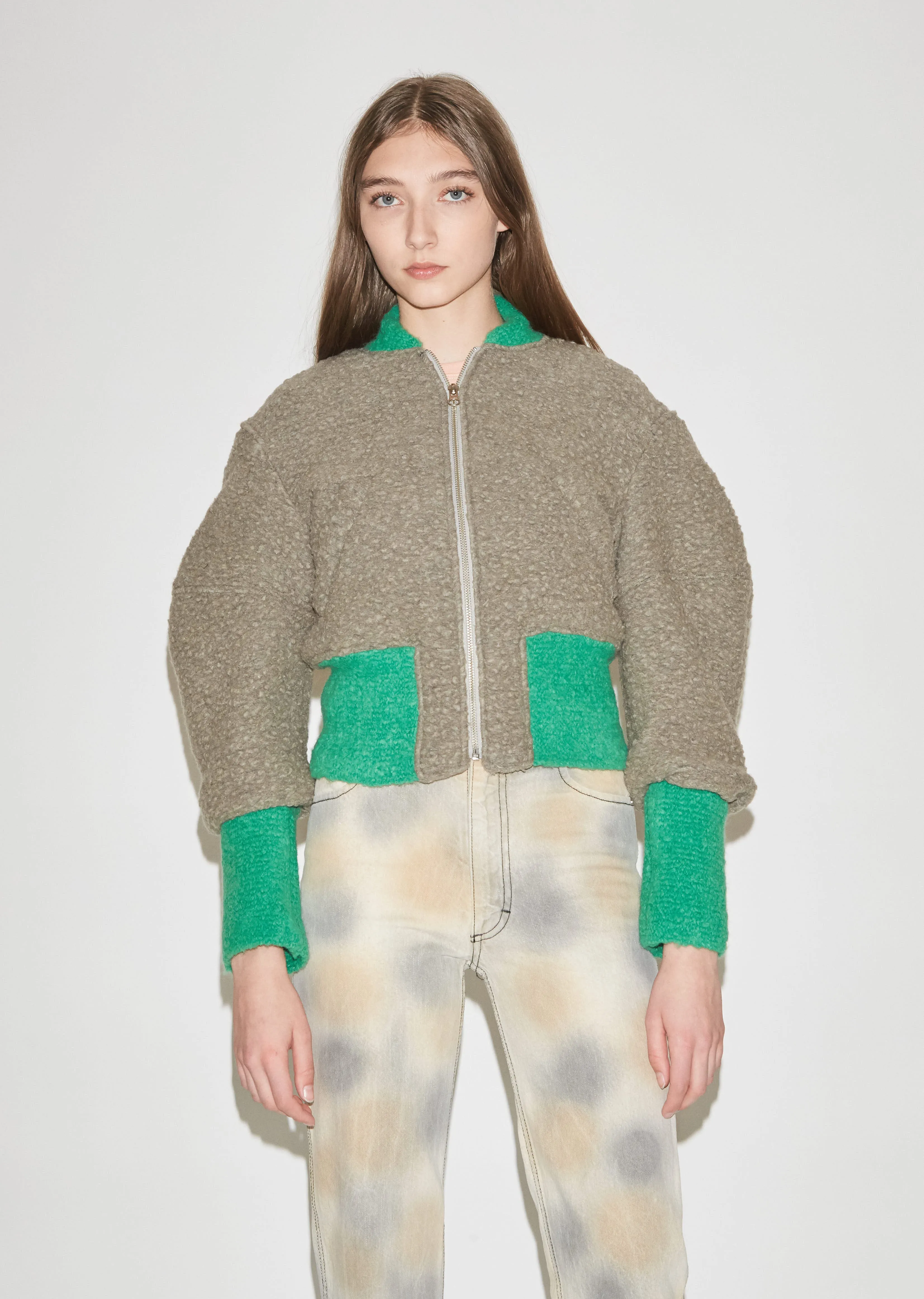 Boiled Wool Bomber