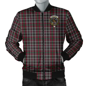 Borthwick Tartan Bomber Jacket with Family Crest