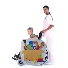 Box Of Toys Wheelchair Costume Child's