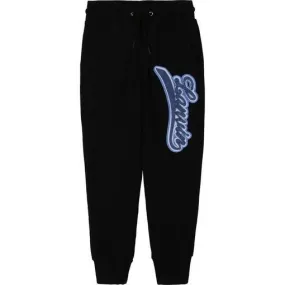 Boys Black Logo Joggers