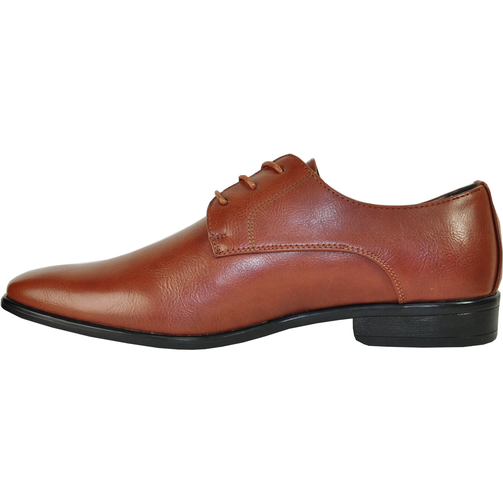 BRAVO Men Dress Shoe KING-1 Oxford Shoe Brown