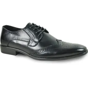 BRAVO Men Dress Shoe KING-2 Wingtip Oxford Shoe