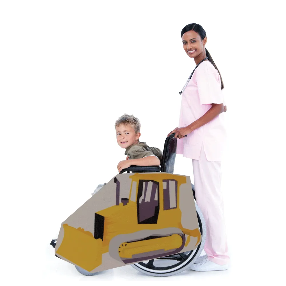 Bulldozer Wheelchair Costume Child's