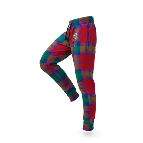 Byres (Byses) Tartan Joggers Pants with Family Crest