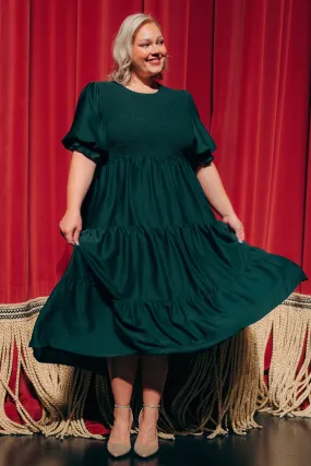 Calliope Emerald Dress - DM Exclusive - Maternity Friendly - Pre Order