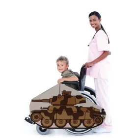 Camo Tank Wheelchair Costume Child's