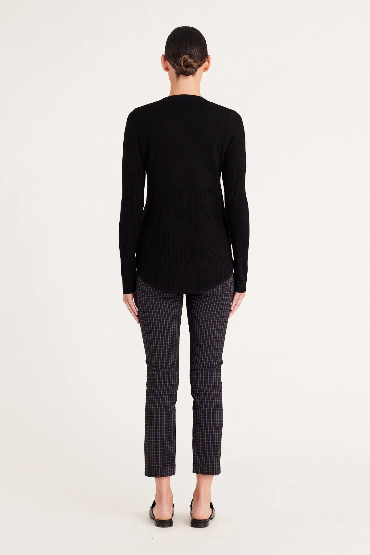 Cara Merino Jumper - Black