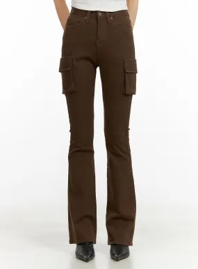 Cargo Bootcut Pants CU410