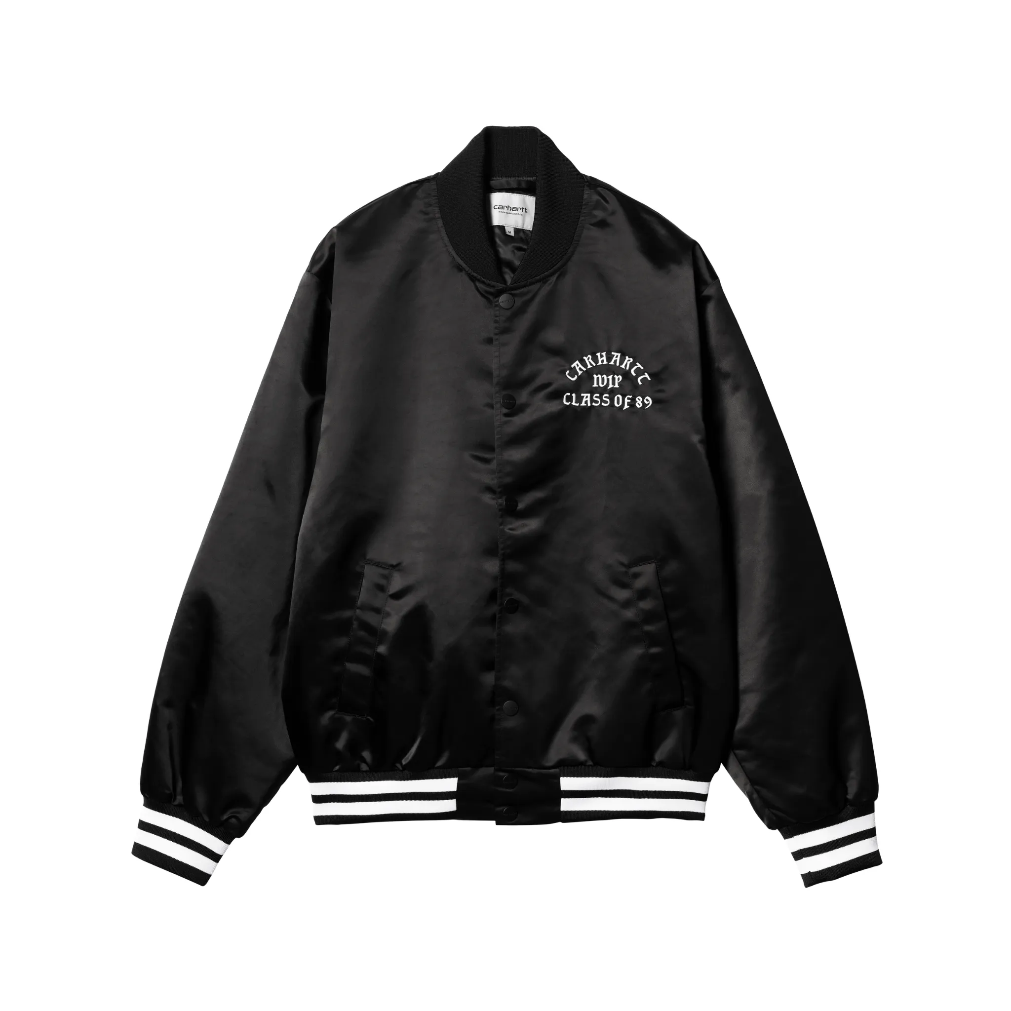 Carhartt WIP Class of 89 Bomber Jacket (black/white)