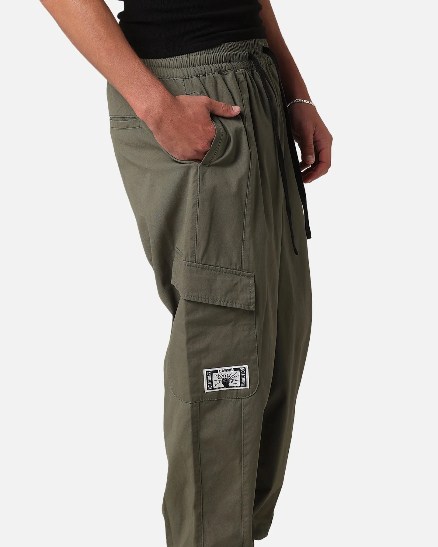 Carre Deep Pockets Jogger Green