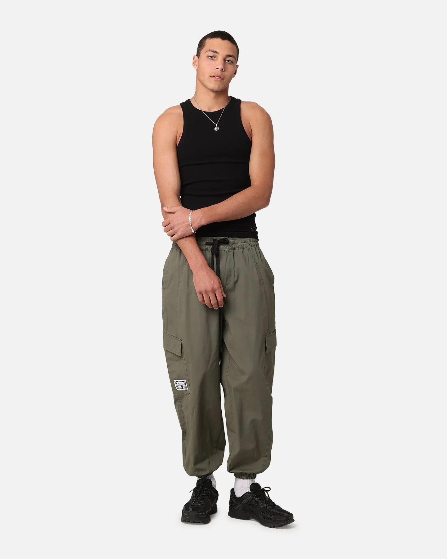 Carre Deep Pockets Jogger Green