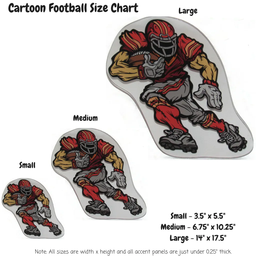 Cartoon Football Decoration Panel