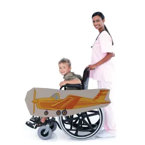 Cartoon Plane Wheelchair Costume Child's