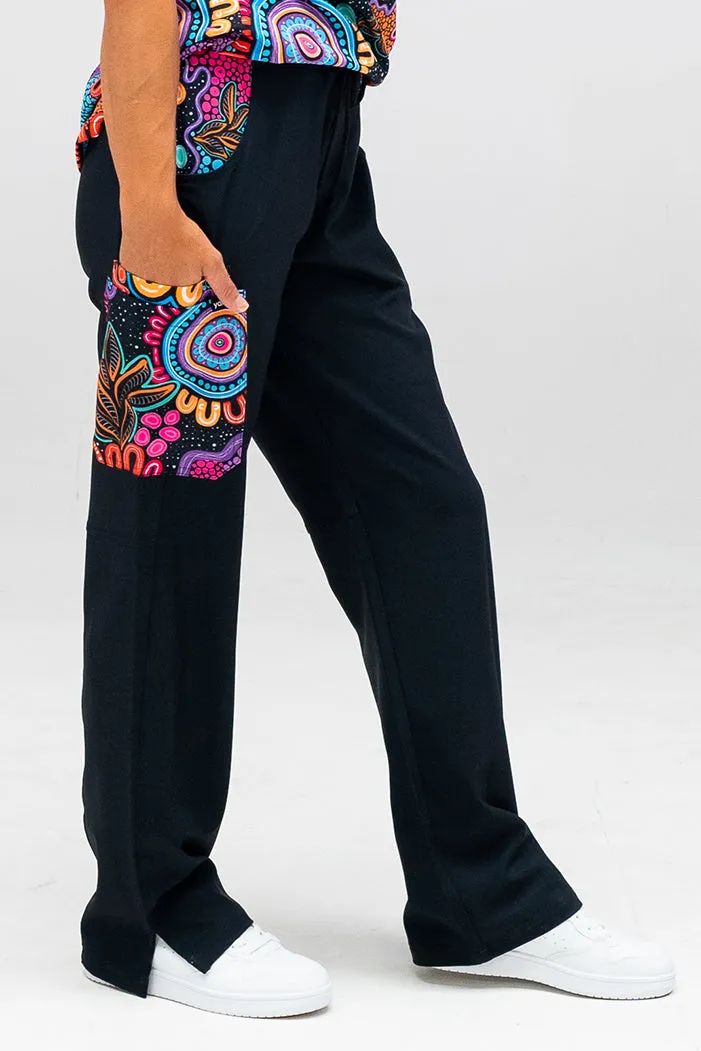 Celebration Women's Cargo Scrub Pants