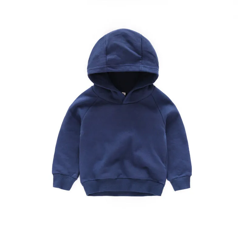 Children's hooded Pullover Sweater autumn boys' Top Girls' Autumn