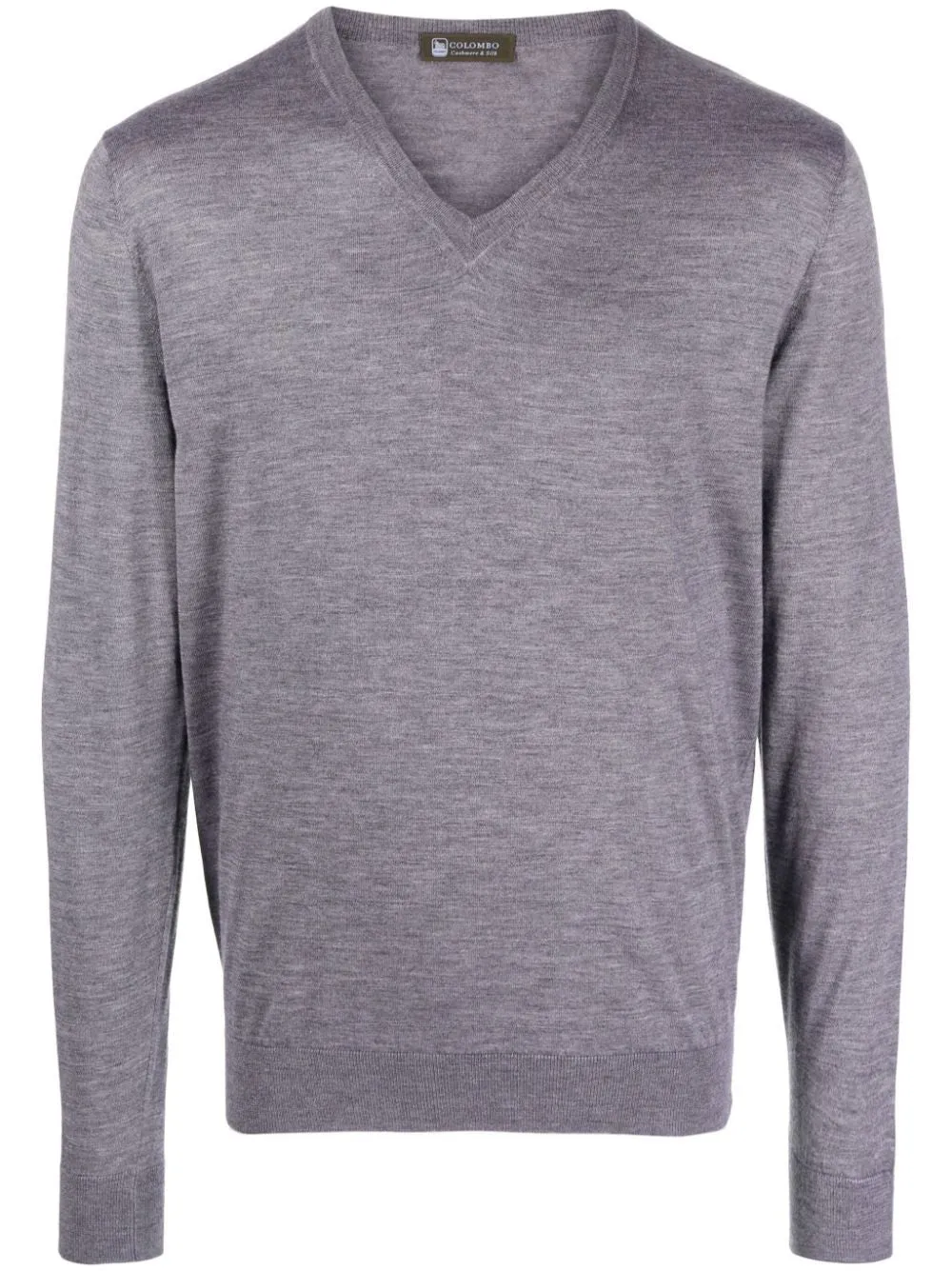 COLOMBO V-Neck Cashmere and Silk Blend Sweater