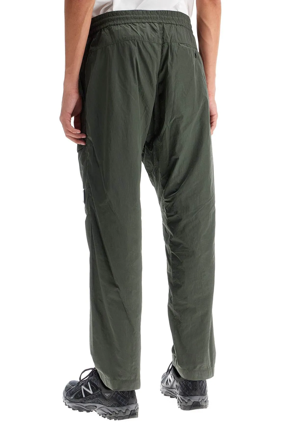 Cp Company Cargo Pants In Chrome-R Material