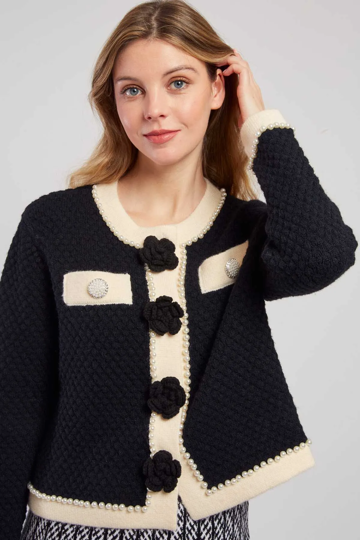 Danaelle Cardigan Sweater - Black