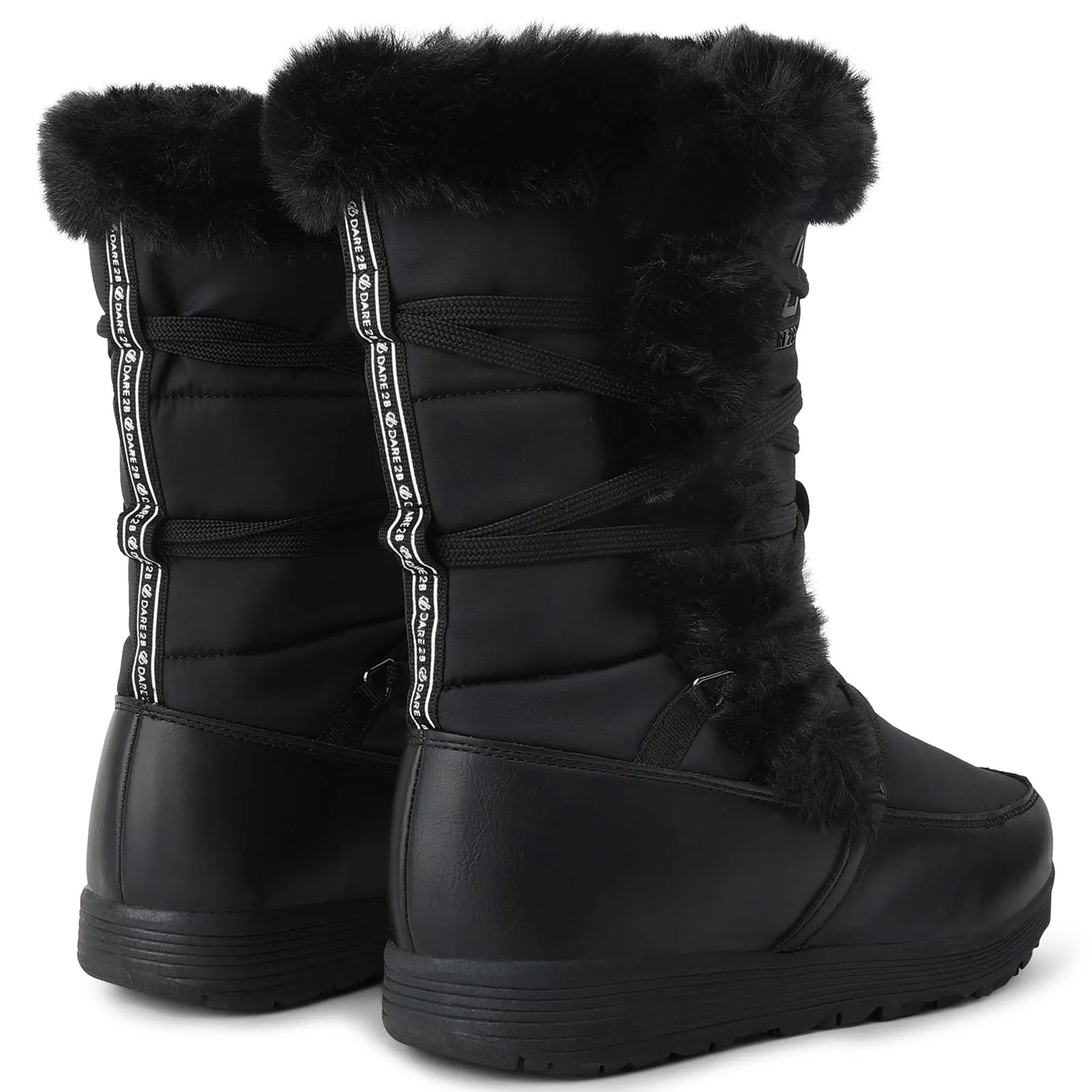 Dare 2b Womens Valdare Faux Fur Snow Boots - Black