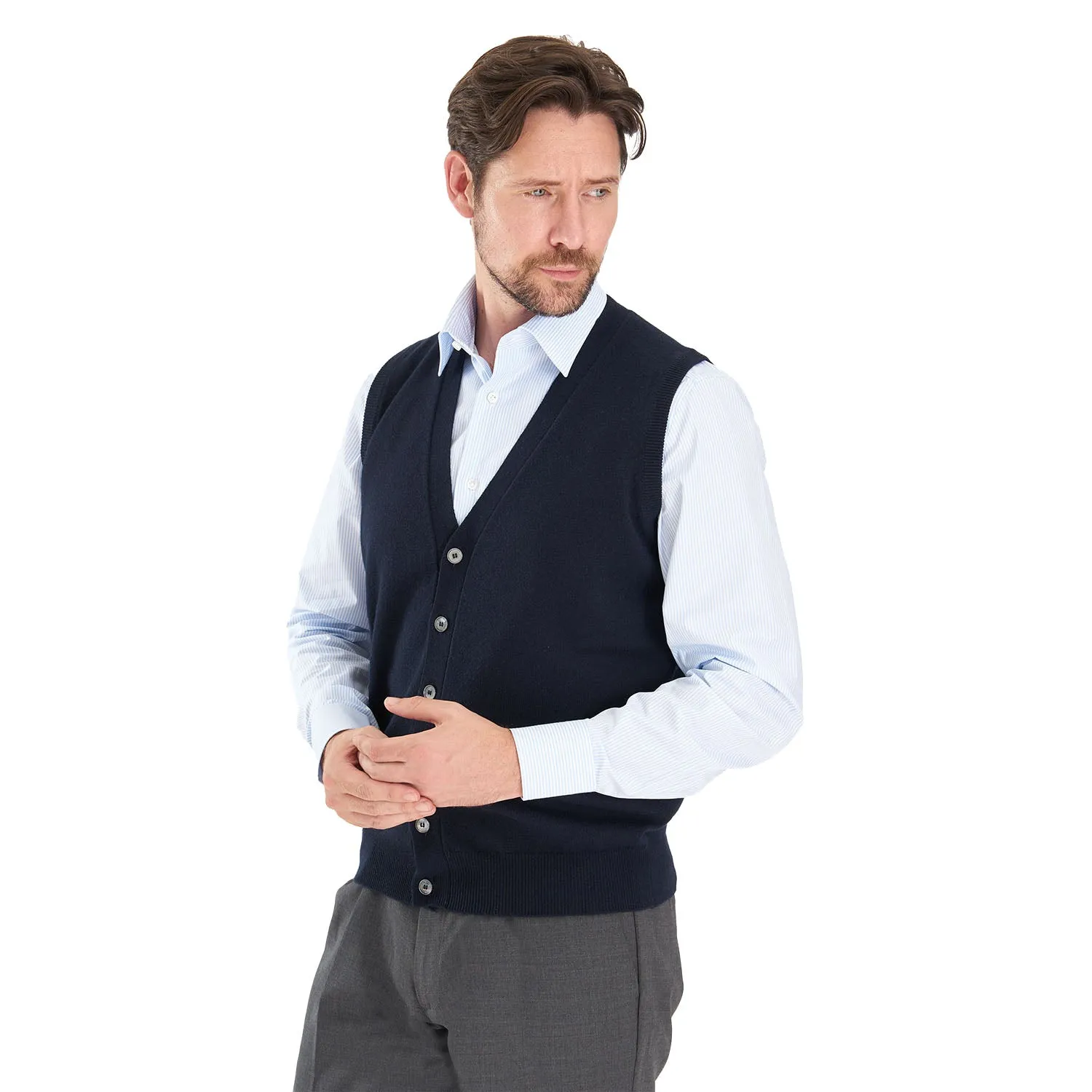 DARK BLUE GILET