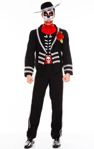 Day of the Dead Mens Mariachi Costume